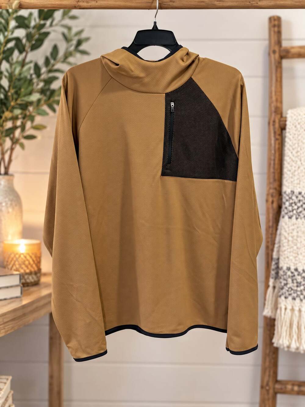 NWT Men's Tek Gear® Honeycomb Hoodie Sz XL $30